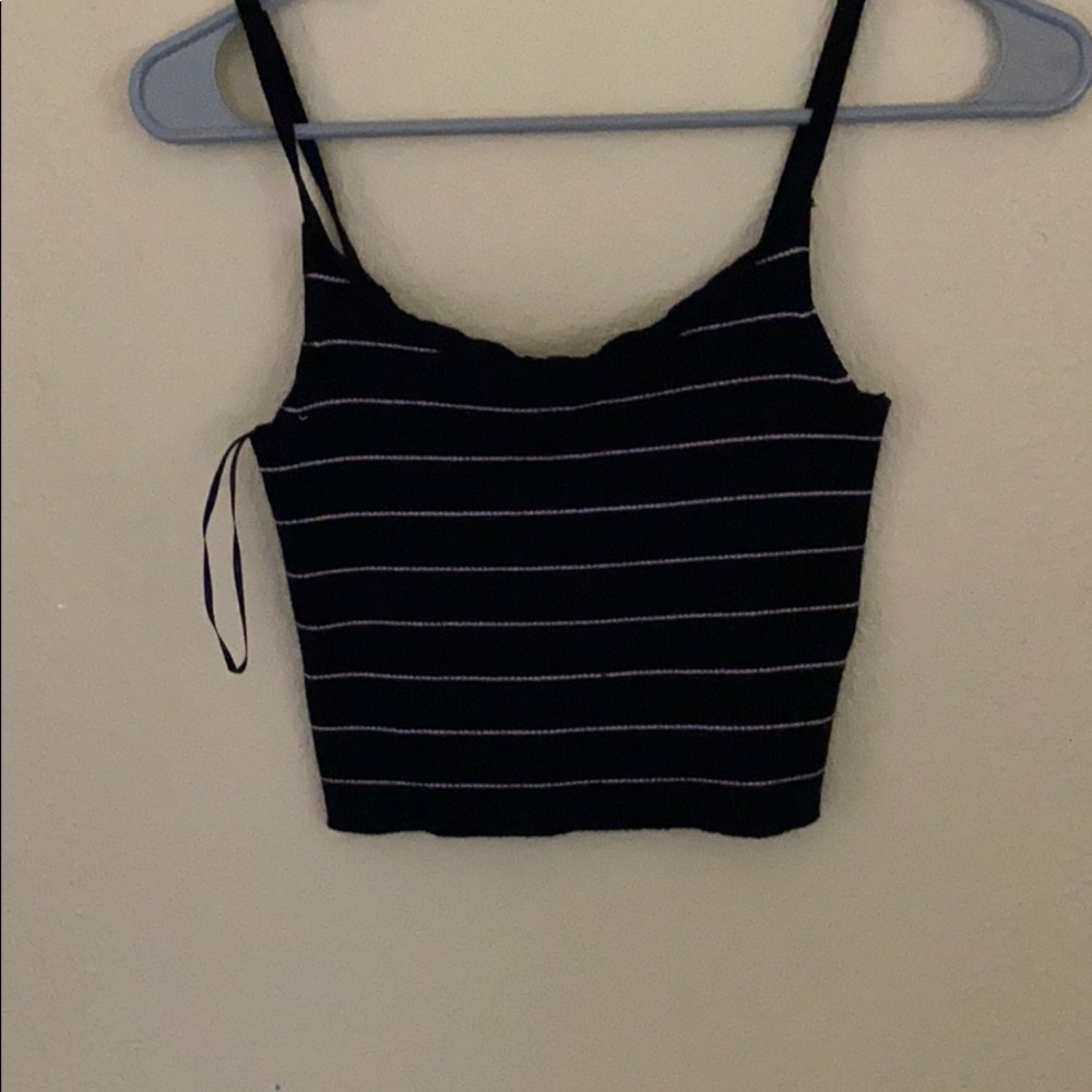 LA Hearts tank top crop top